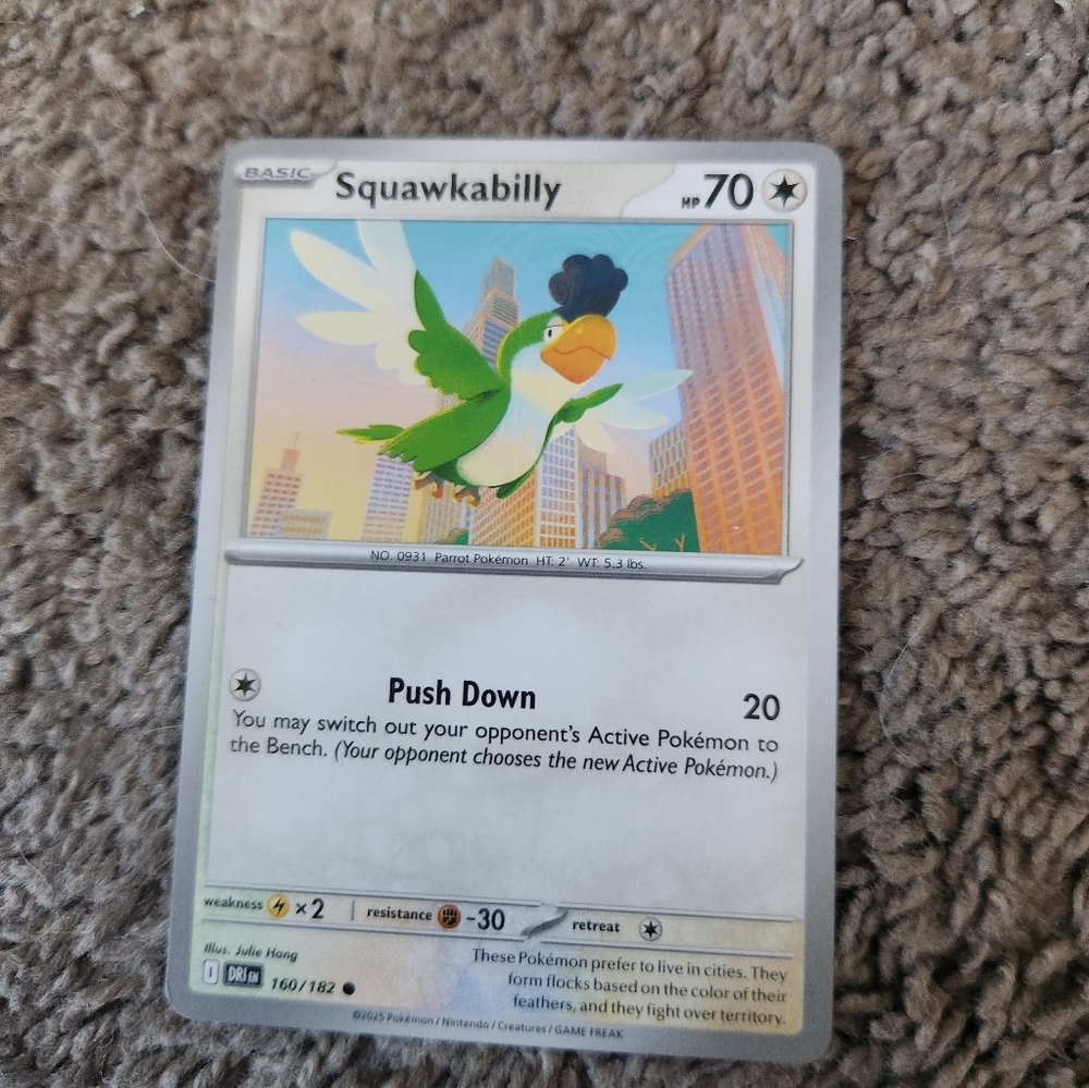 Squawkabilly 160/182 Sv10: Destined Rivals Regular